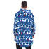 Snuggs Blanket Hoodie Dark blue Christmas